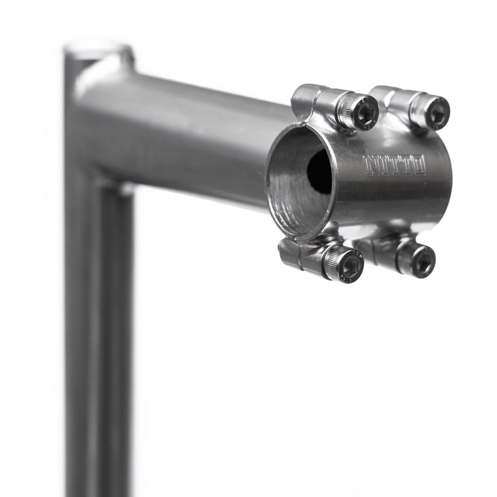 パーツ Nitto fw33 stem 80mm blue lug Rivendell Blue Lug x Nitto FW33 Power Quill Stem – C&L Cycles
