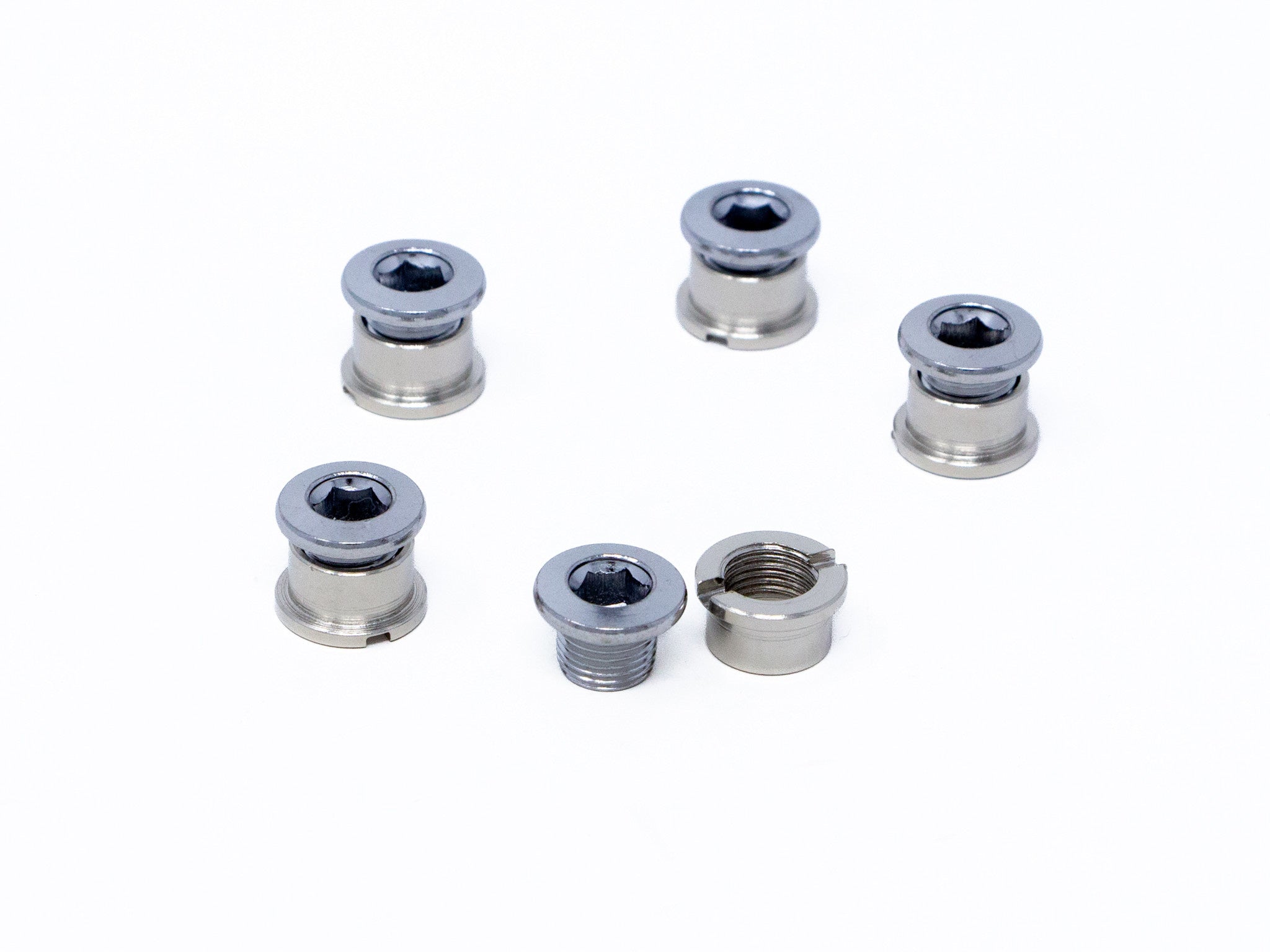 Set of Five Chainring Bolts for Single Speed
