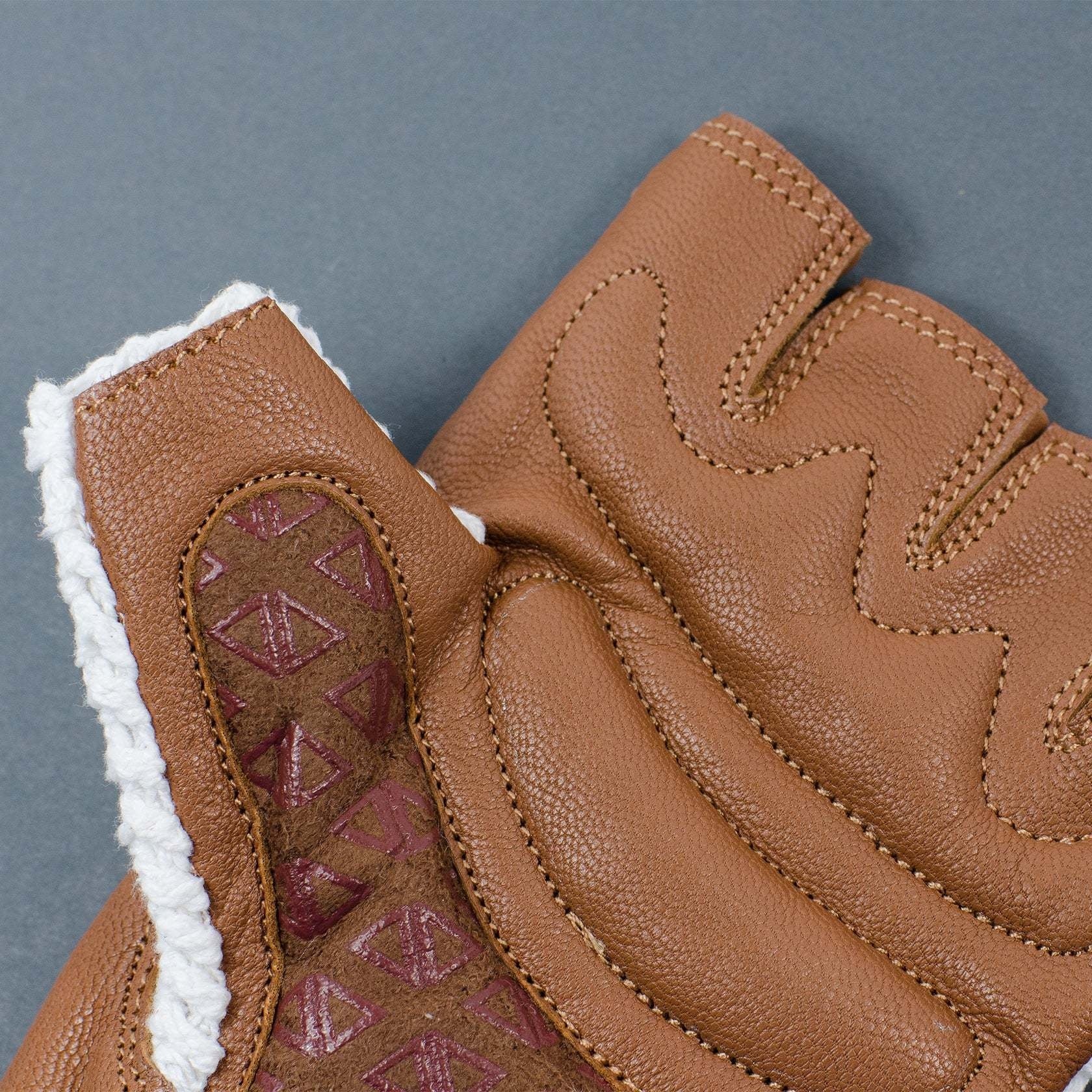 Gants Veeka #1909 Faber Blanc-Brun