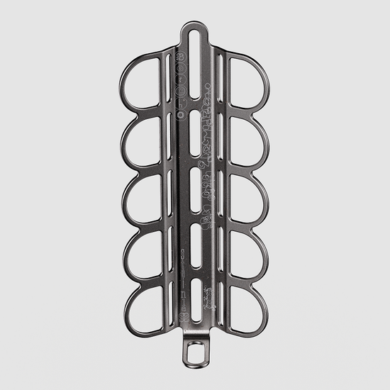 Botched Bikes Cage de chargement en acier inoxydable