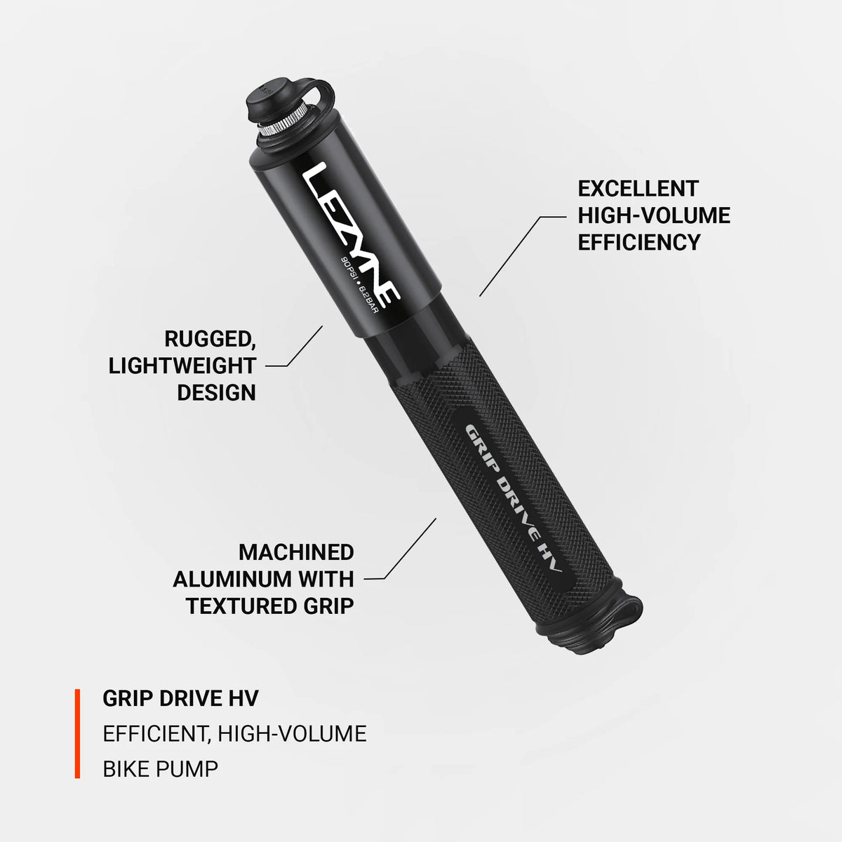 Lezyne Grip Drive HV Pump
