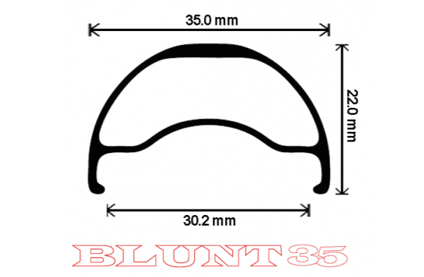 Velocity Blunt 35 Rim - 27.5"/650B