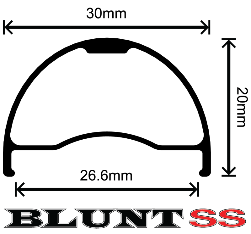 Velocity Blunt SS 27.5" Rim