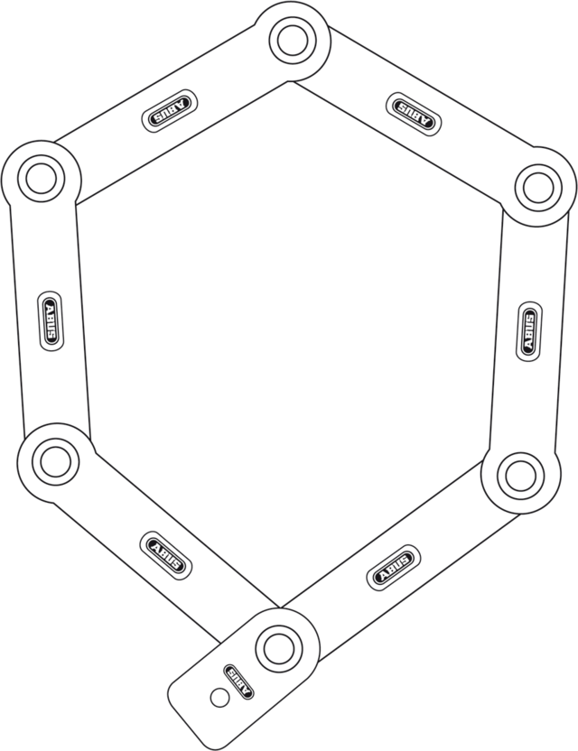 Abus Bordo uGrip 5700 Folding Lock