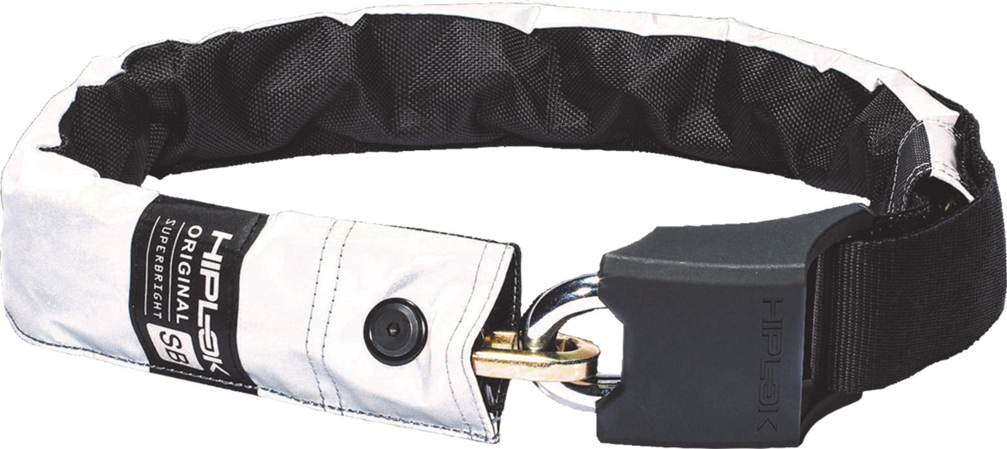 Cadenas Ceinture - Chaîne HIPLOK Original Lock - Réflecteur SUPERBRIGHT Reflective