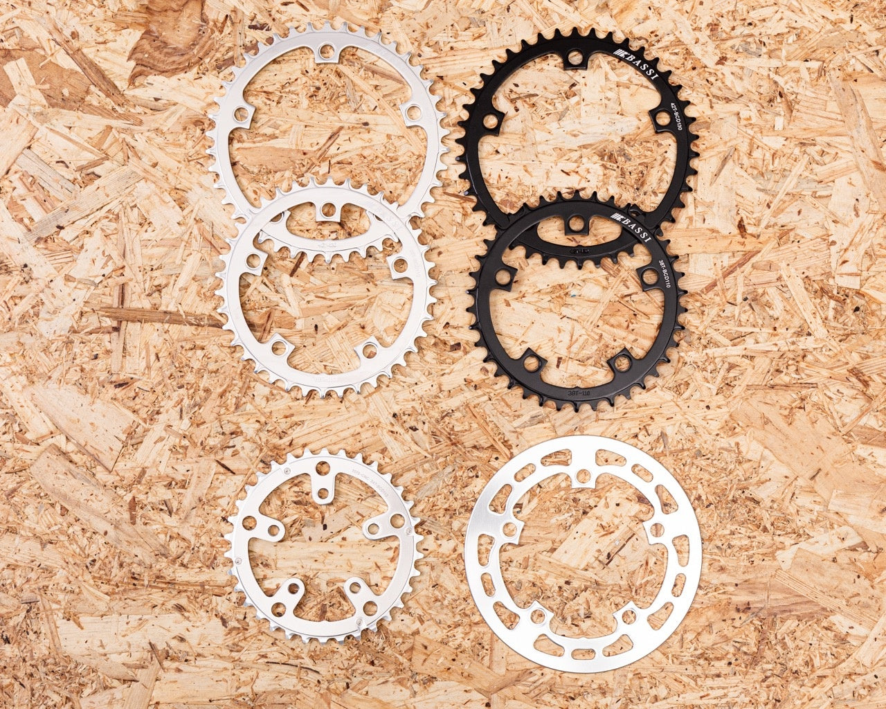 Bassi Narrow-wide 38-tooth Chainring, 110BCD