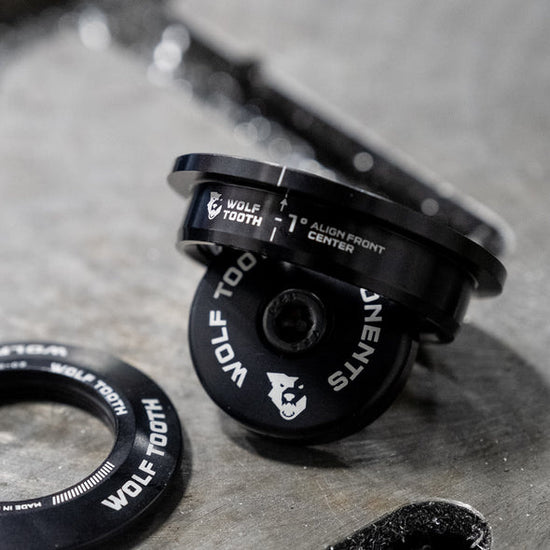 Wolf Tooth Components 1º Degree GeoShift Performance Angle Headset Black