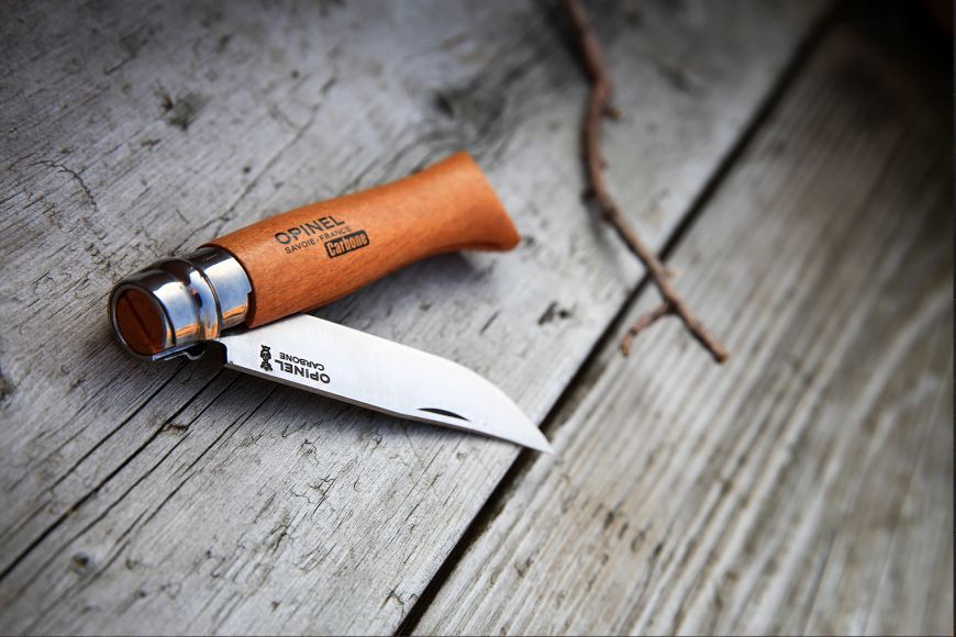 Opinel N°08 Carbon Folding Knife