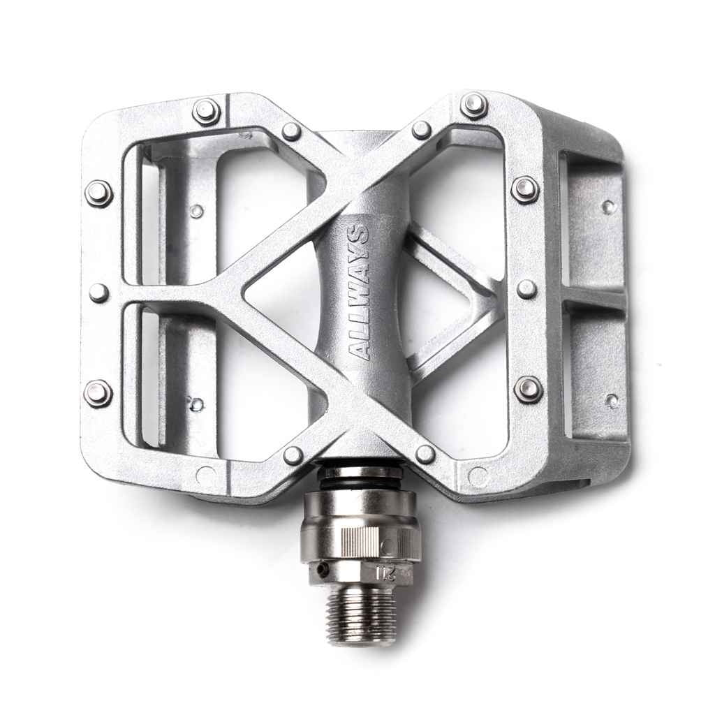 MKS EZY Allways Superior Pedals Silver
