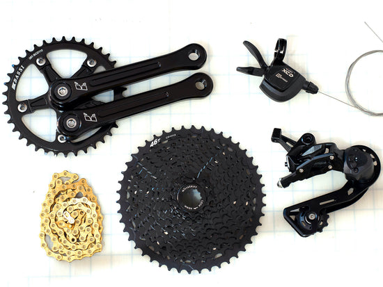 Microshift/Bassi Hog's Back 1x11 Groupset