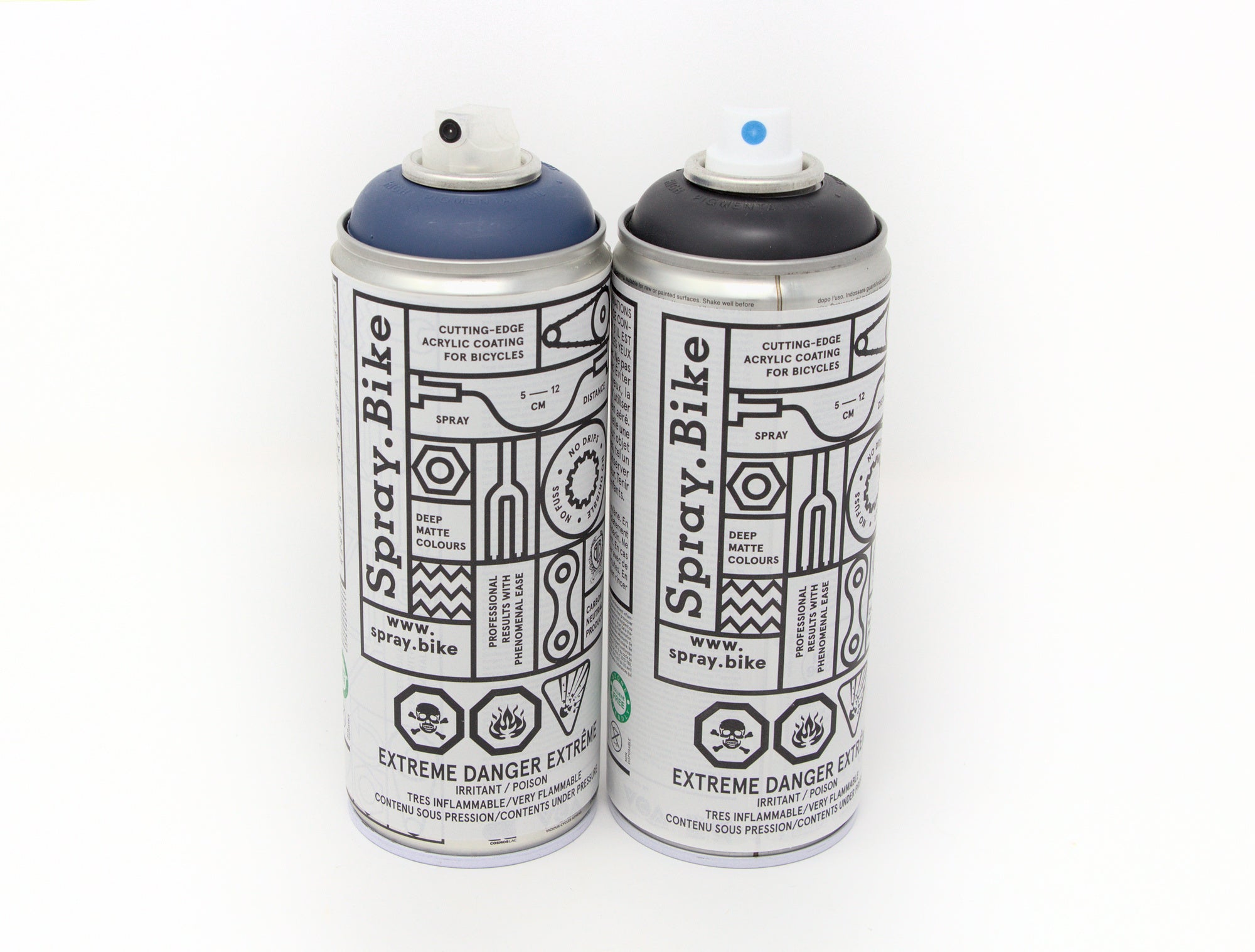 Peinture Aerosol Spray.Bike 400mL - Série Nightshade
