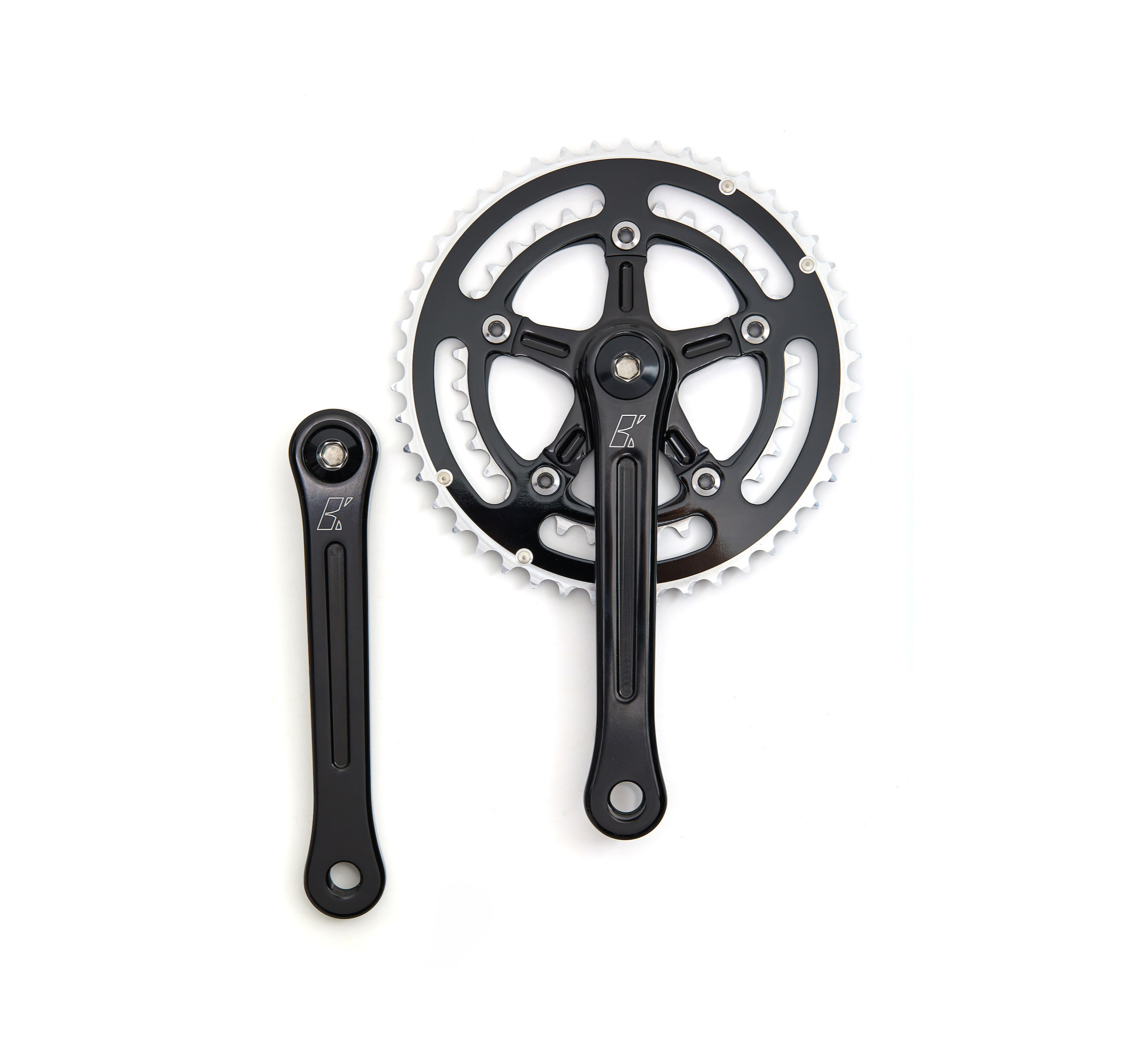 Bassi Classic Compact Double Crankset
