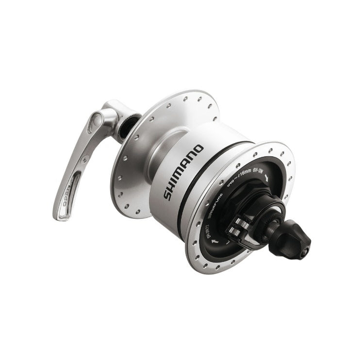 Dynamo Hub Deore LX Silver for Rim Brake