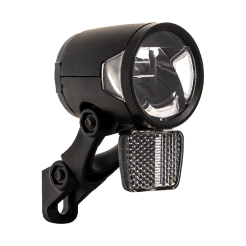 Herrmans H-Black MR8 Front Dynamo Light Black - 180 Lumen