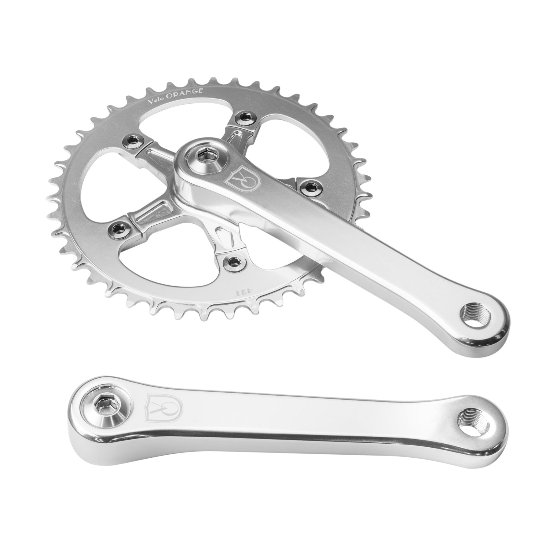 Velo Orange Single Ring W/ Narrow-Wide Chainring Crankset
