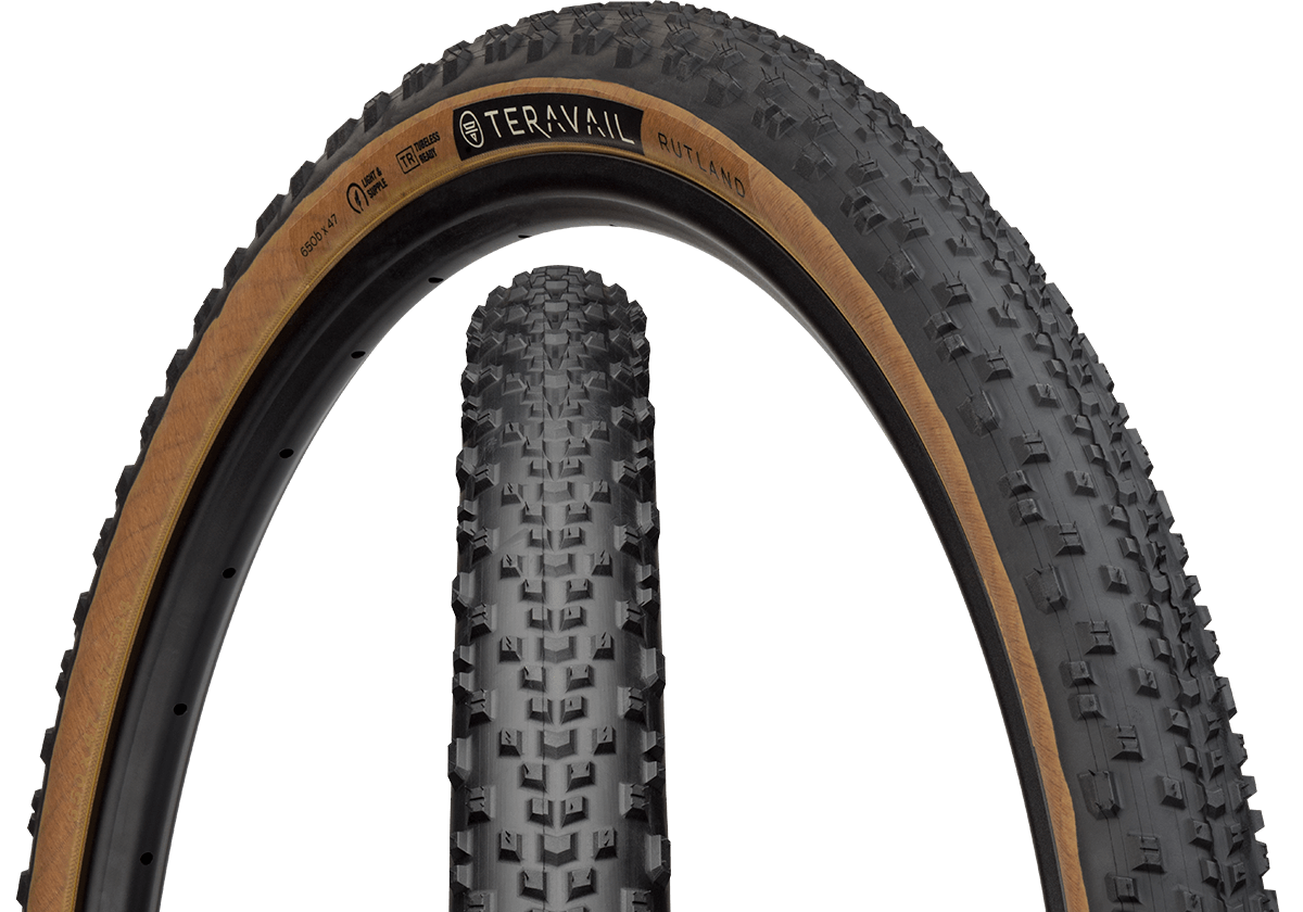 Rutland Tire Tubeless Folding Tan