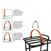 Voilé Rack-Strap (13mm hooks)
