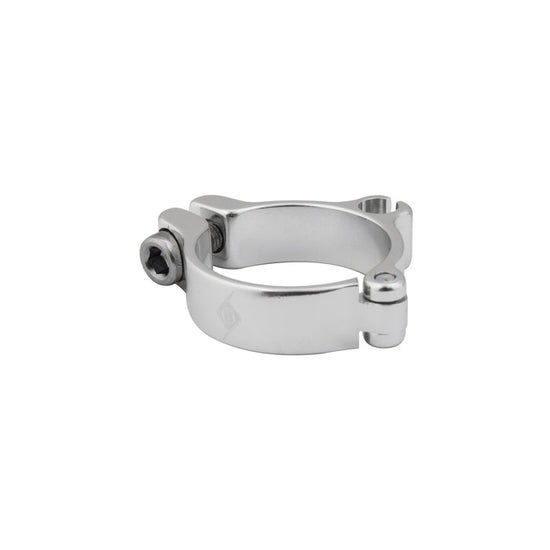 Clamp-on SINGLE Downtube Cable Guide Housing Stop
