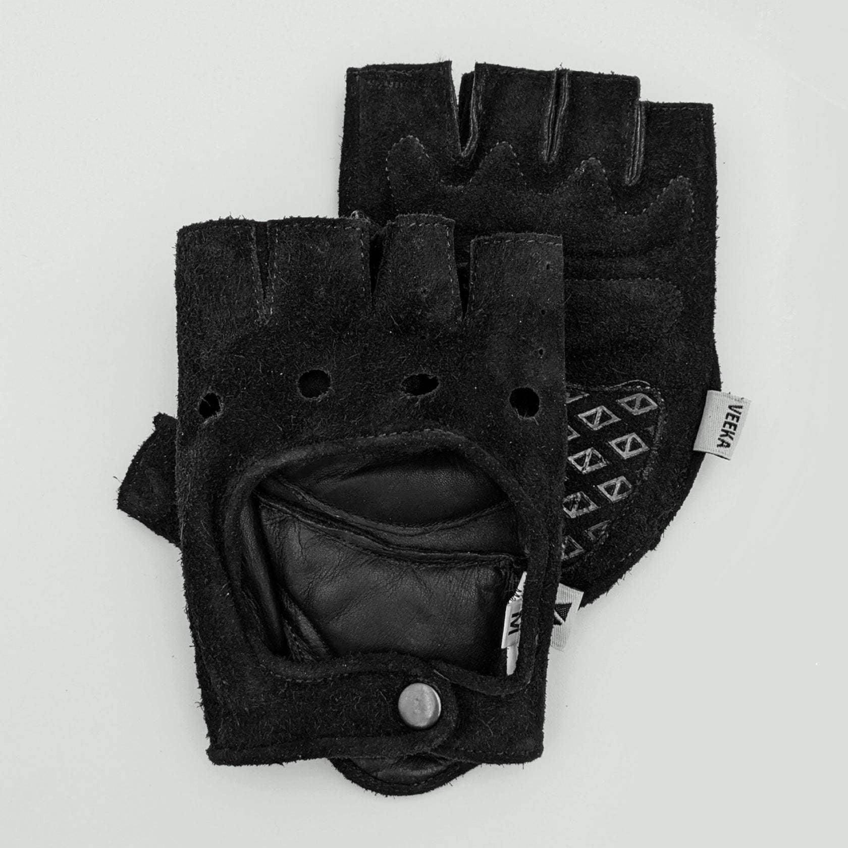 Gants Veeka #1948 Gino Suède Noir