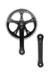 Bassi Classic Track Crankset 165mm 46T