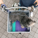 Blue Lug Puff Seat Basket Pad