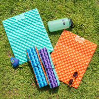 Blue Lug Puff Seat Basket Pad