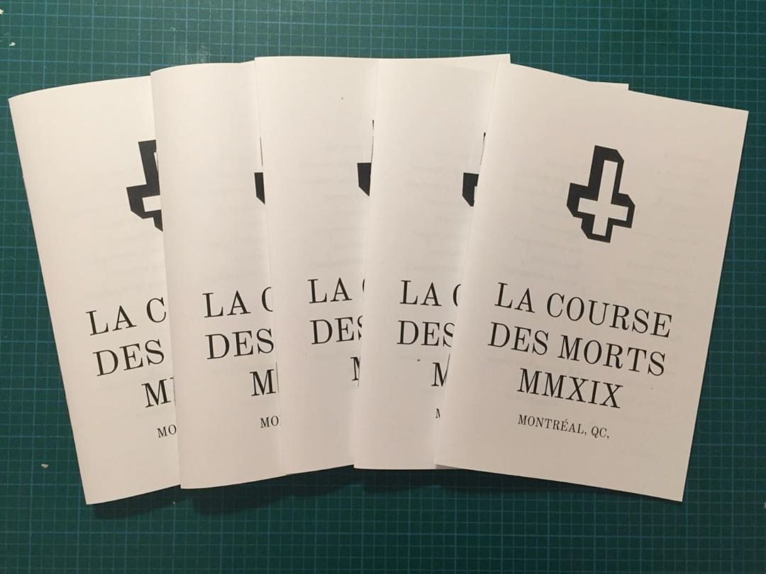 La Course des Morts MMXIX Zine