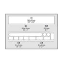 Zéfal Large Skin Armor Frame protection stickers