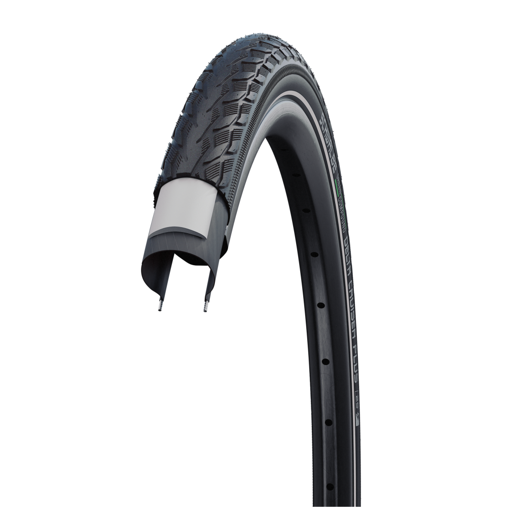 Schwalbe Delta Cruiser Plus Tire, Black/Reflex
