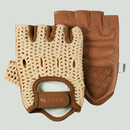 Veeka #1930 Binda Cream-Brown Gloves