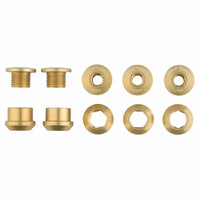 Set of 5 Wolf Tooth Chainring Bolts and Nuts for 1x chainrings