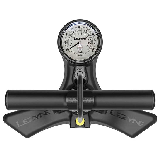 Macro Floor Drive Pump with Dual Valve Head Black