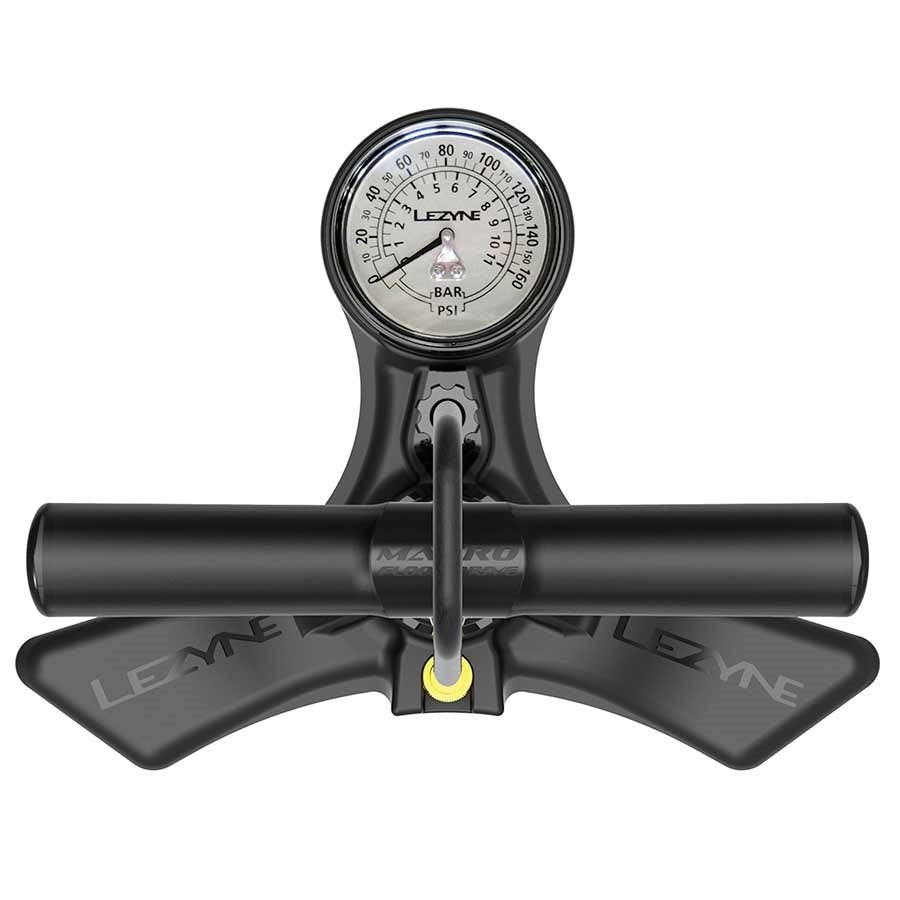 Macro Floor Drive Pump with Dual Valve Head Black