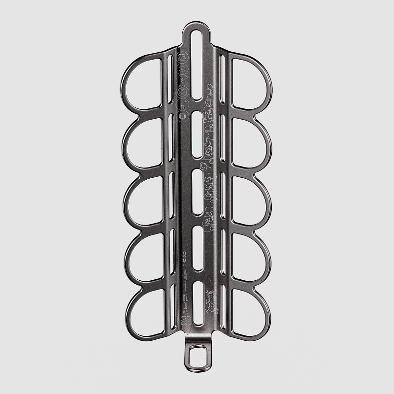 Botched Bikes Cage de chargement en acier inoxydable