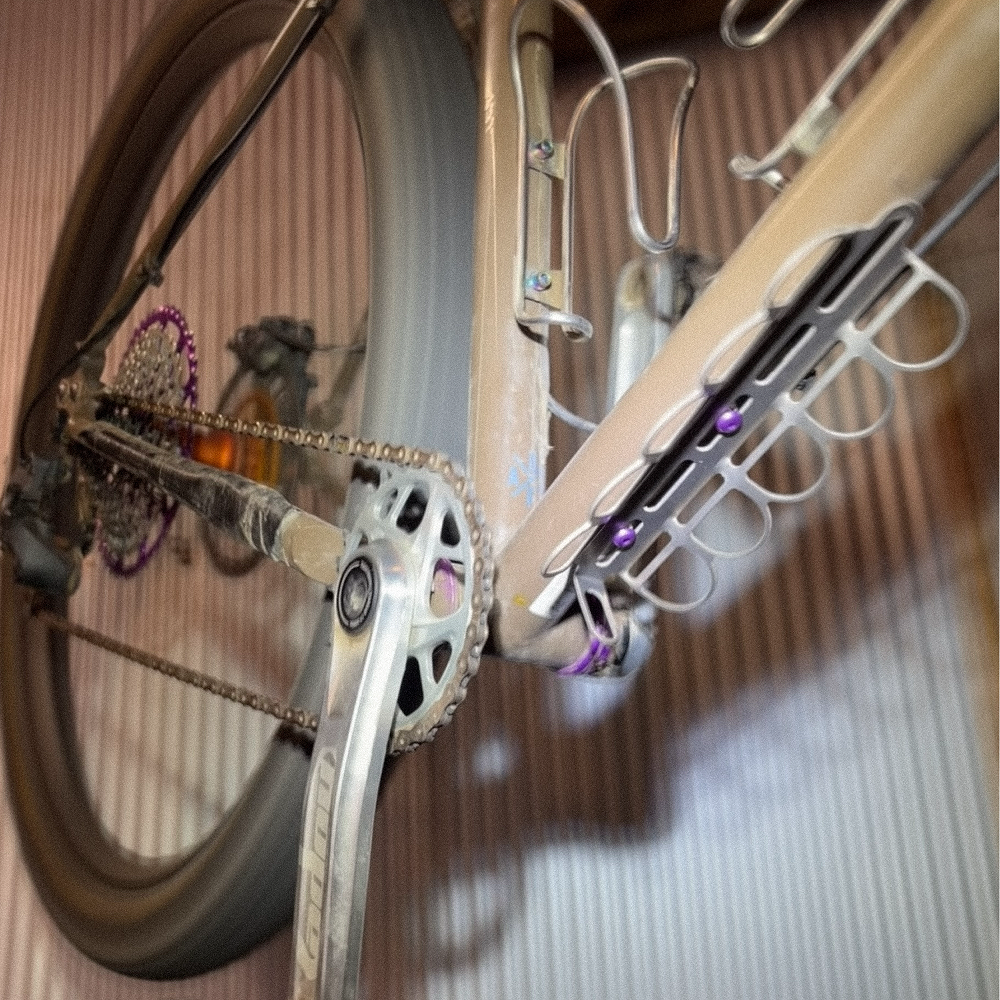 Botched Bikes Cage de chargement en acier inoxydable