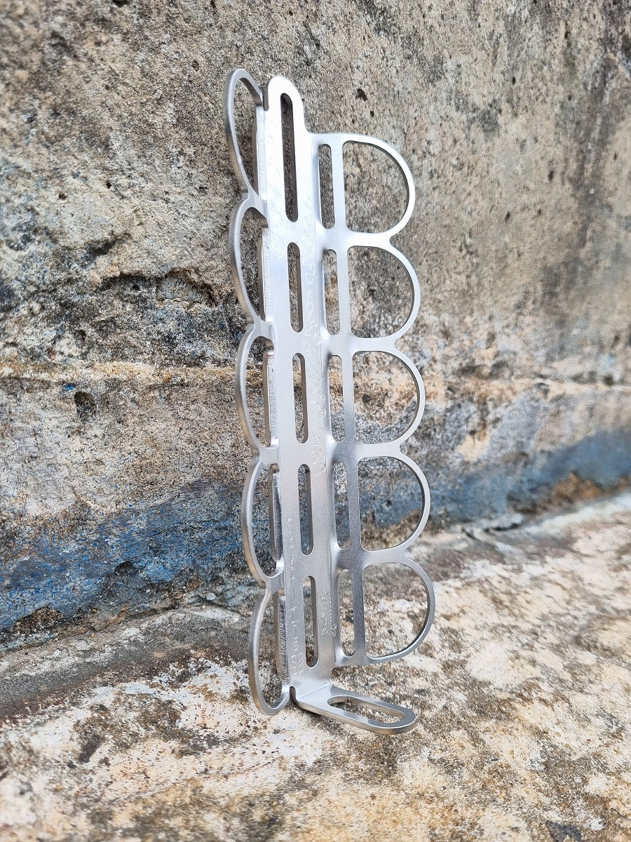 Botched Bikes Cage de chargement en acier inoxydable