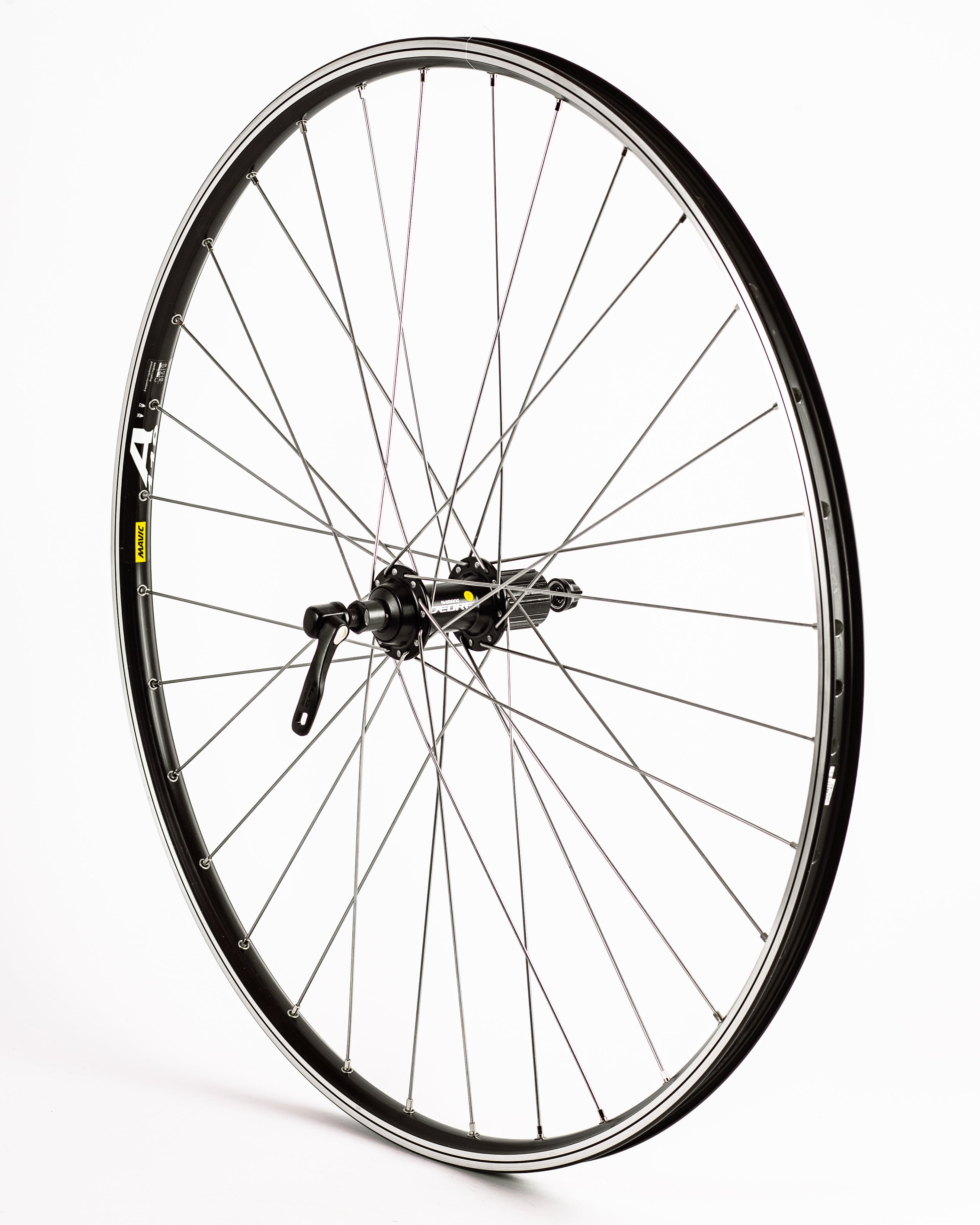 Roue montée à main - Mavic & Shimano Touring