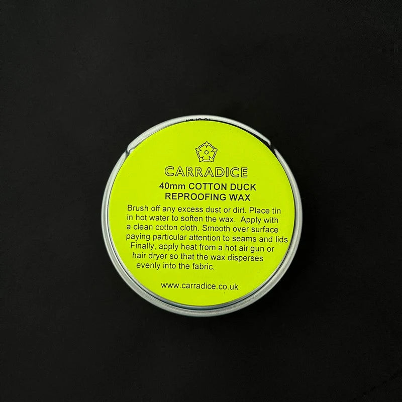 Carradice Bag Re-proofing Wax for Cotton Duck