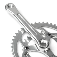 Pédalier Double Blue Lug YMC-W Argent
