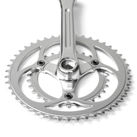 Pédalier Double Blue Lug YMC-W Argent