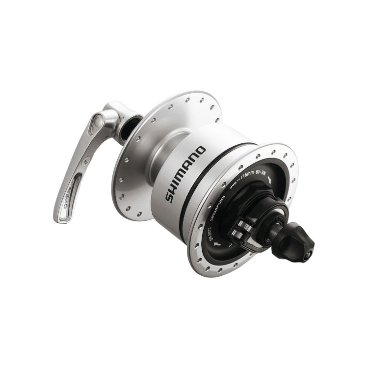 Dynamo Hub Deore LX Silver for Rim Brake