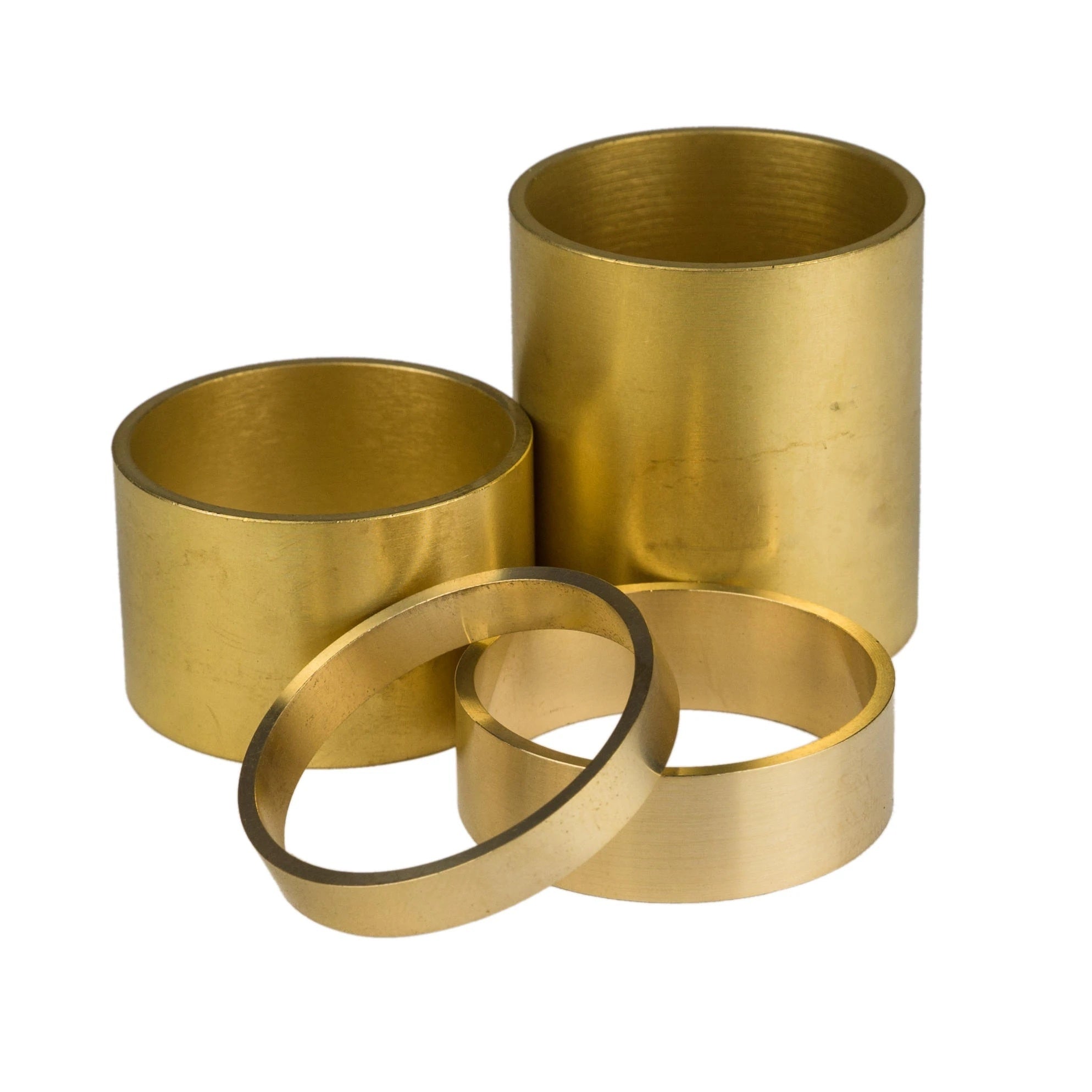 Blue Lug 1-1/8" Brass Headset Spacer