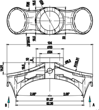 Couronne de Fourche Allotec A32
