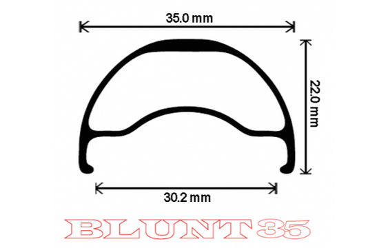 Jante Velocity Blunt 35 - 27.5"/650B