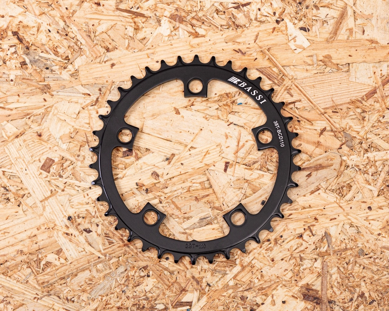 Bassi Narrow-wide 38-tooth Chainring, 110BCD