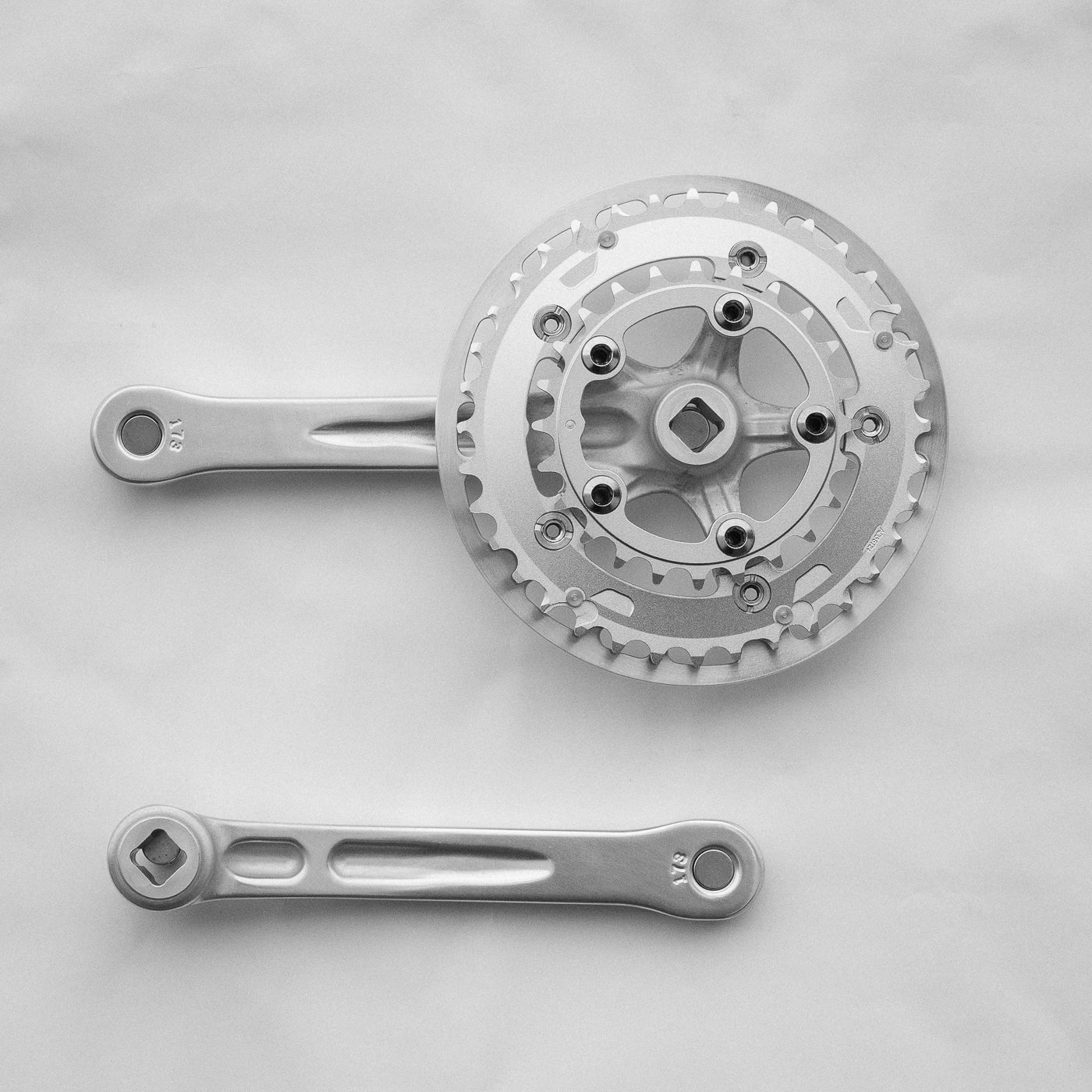 Rivendell Silver3 Double Crank, Low 36/24 – C&L Cycles