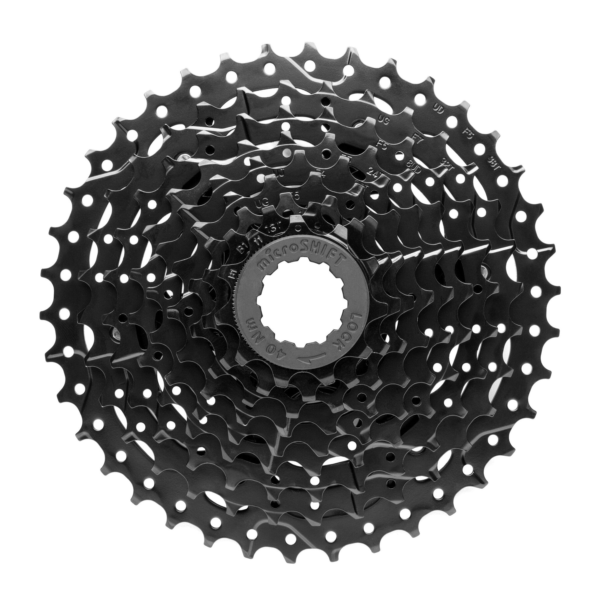 Microshift Advent CS-H093 9 speed cassette