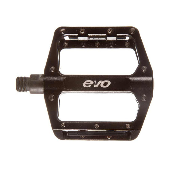Pédale EVO, aluminium, Noir / Paire