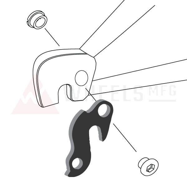 Wheels Manufacturing Replacement Derailer Hanger