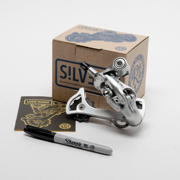 リベンデル　silver OM-1 rear derailer Rivendell OM-1 Rear Derailer – C&L Cycles